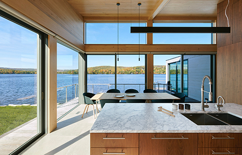Modern Guest House on Lake Waramaug image
